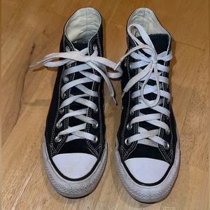 Black Hightop Converse